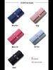 Light Luxury Frosted H-Buckle Long Women's Wallet with Drawstring Mobile Phone Bag