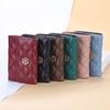 Women's Fashion Short Purse Multifunctional Wallet Candy Color Coin Purse Multi Card Slots Billfold Sanp Button Card Holder Pu Leather Card Bag