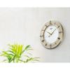 Seiko Wall Clock Radio-Controlled Thin Gold Pearl 340×340×45mm KX269G