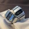 Silicone Watch Strap LED Electronic Watch Waterproof Sports Watch Luxury Quartz Watch  Unisex Style