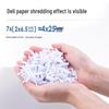Deli 9939 Compact Desktop Paper Shredder CN plug (adapter included)