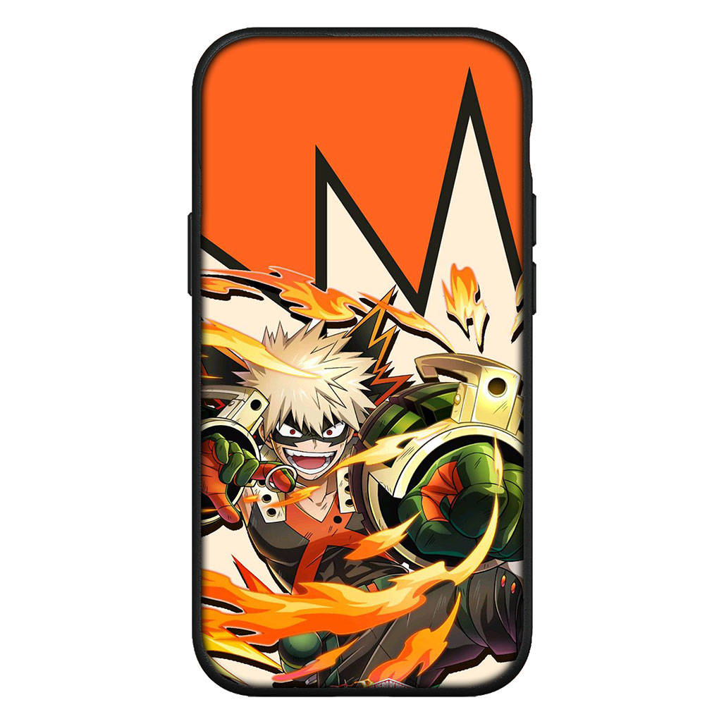 Для iPhone 16 15 Xiaomi Redmi Note 14 13 12 11 Pro Max X 8 16e Samsung Galaxy S25 S24 S23 Moto OPPO Huawei My Hero Academia Midoriya Izuku чехол для телефона