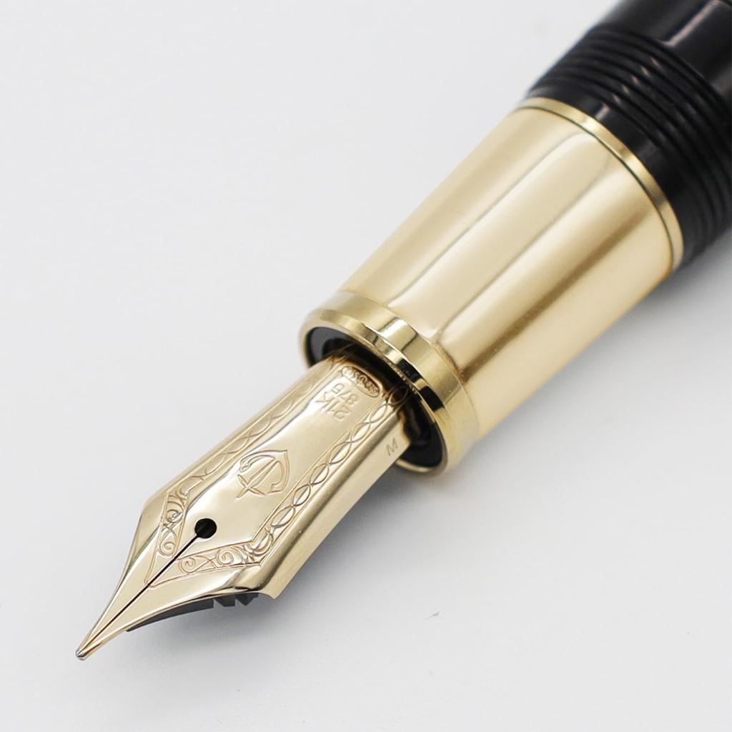 Sailor Hard Maple Fountain Medium Fine Перо золотое 21K, Индиго, Кончик, Перо, 10-7830-340