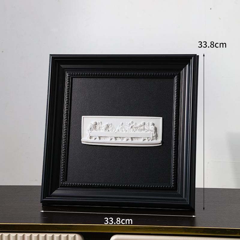 Гипсовая статуэтка Венеры Подвесные картины Настенные украшения Декор гостиной Фоновый дисплей Настенная картина с изображением персонажа