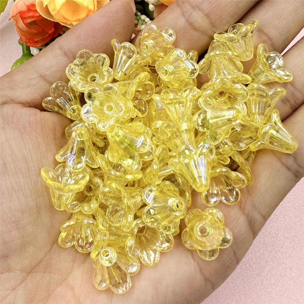 200 шт. серьги DIY акриловые браслеты «Утренняя слава» ожерелье 12*11,5 мм свободные бусины для изготовления ювелирных изделий, аксессуары, аксессуары