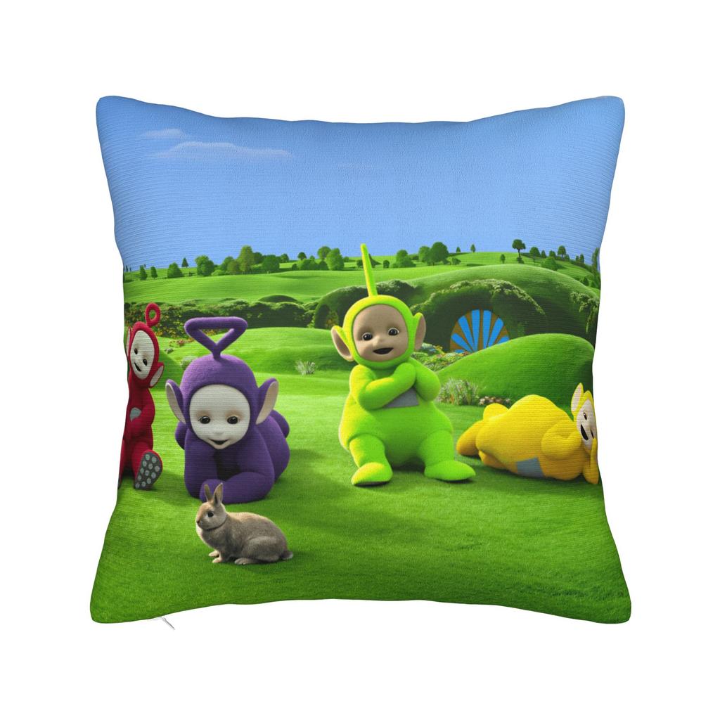 T-TeletubbiesED Pillow Case Retro Trendy Pillow Cover Comfy Pillowcases For Living Room Bed Chair