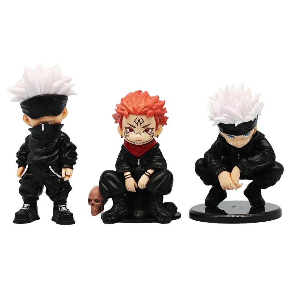 3 Стиля Аниме Фигурка Jujutsu Kaisen Сатору Годжо Фигурка Действия Повелитель Проклятий Сукуна Фигурка Коллекционная Модель Куклы Игрушки