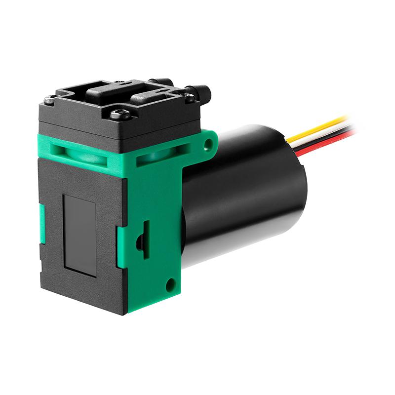 PENGPU 0.45-1.6LPM Micro Vacuum Pump DC Brushless Small Air Pump Suction Pump Oil-free Diaphragm Pump Gas Sampling Analysis