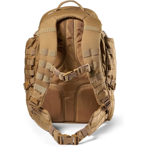5.11 Tactical Backpack 'Rush 72 2.0' Military MOLLE Pack with CCW Laptop Compartment, 55 Liters, Large Style (56565) Kangaroo