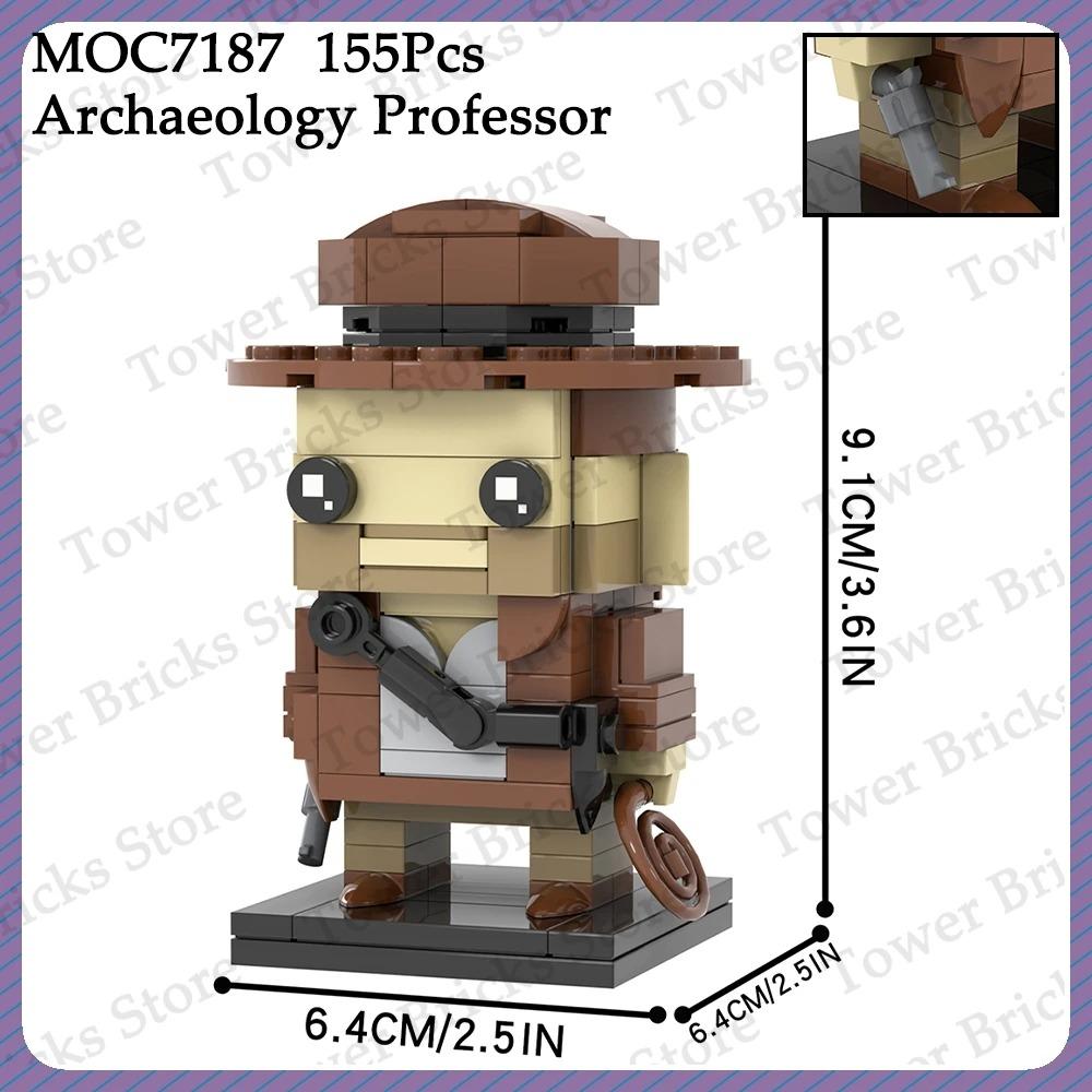 MOOXI Среда Тонинг Брикхедз MOC Фэнтези Фигурки Набор Строительных Блоков Игрушки Для Детей Взрослых Друзей Подарок Совместимый Кирпичик