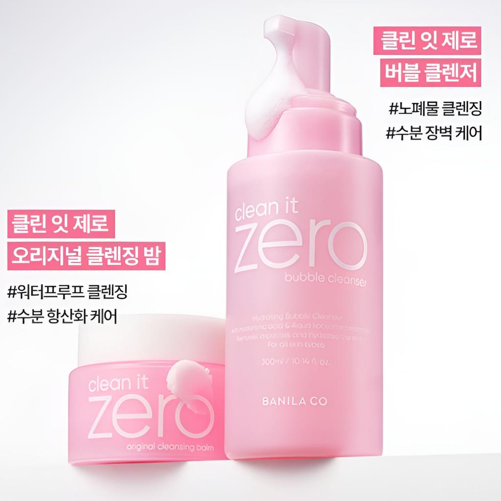 BANILA CO Очищающая пенка Clean It Zero 300 мл (НОВИНКА / Успокаивающий и увлажняющий)
