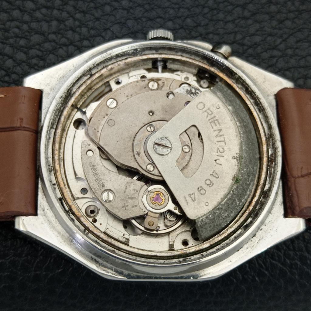 Orient CRYSTAL AUTOMATIC 46941 ВИНТАЖНЫЕ ЯПОНСКИЕ МУЖСКИЕ ЧАСЫ С ОРИГИНАЛЬНЫМ ЦИФЕРБЛАТОМ a704922-1