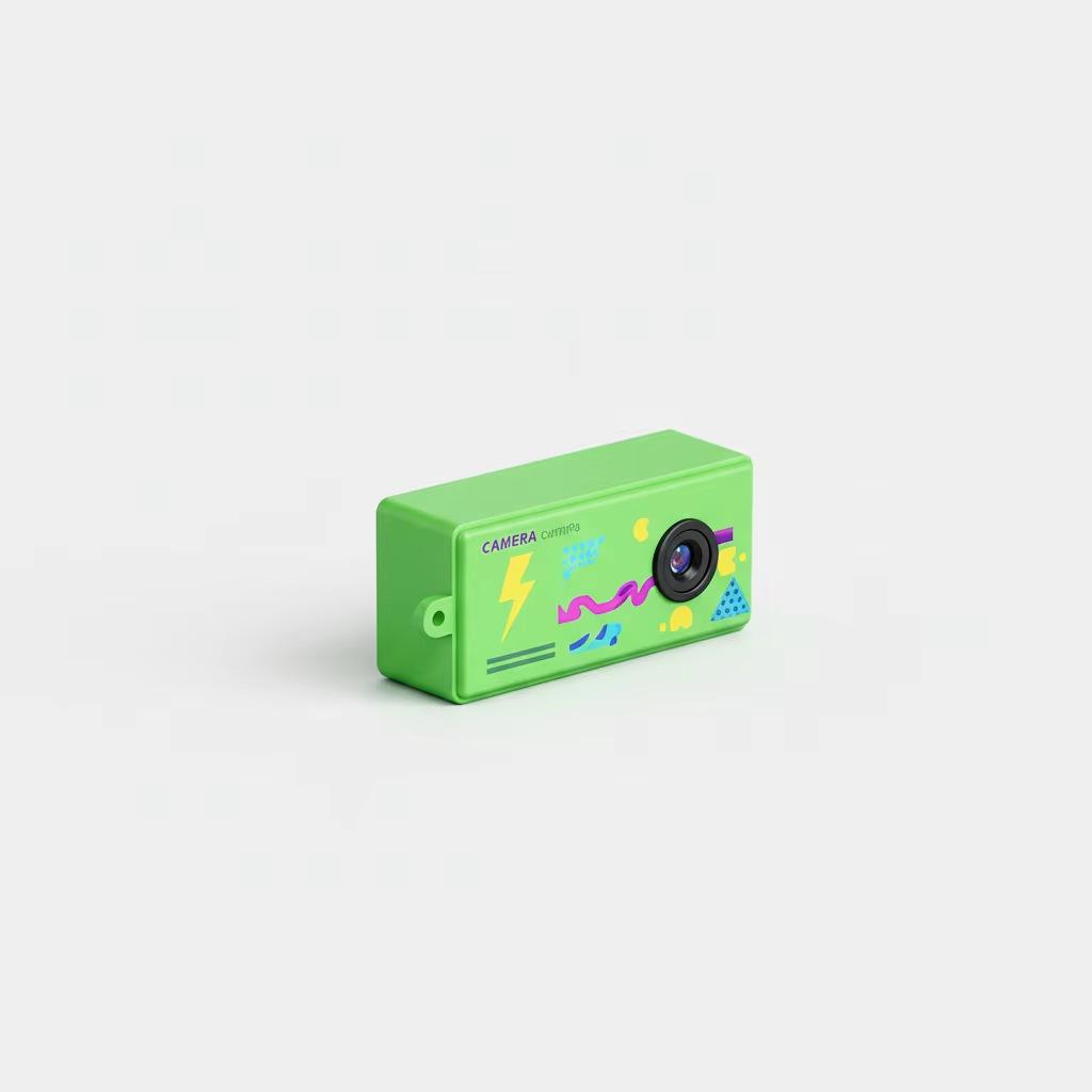 Retro Pendant Mini DSLR Thumb Camera - HD Photo & Video Recorder