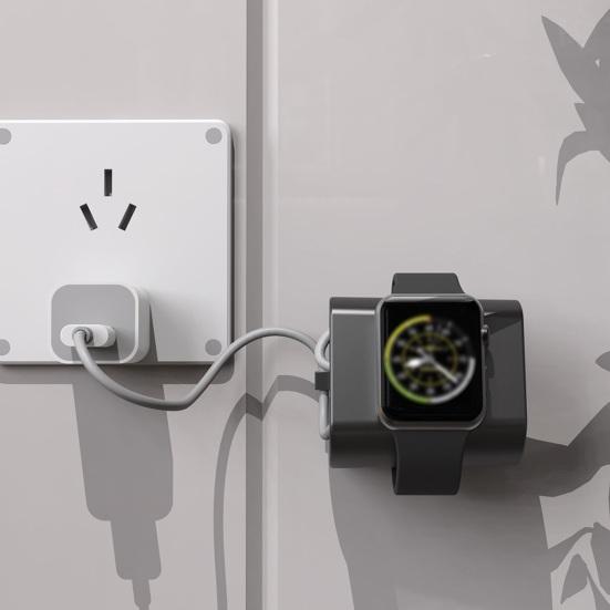 Кронштейн для часов, универсальный настольный держатель для зарядки, держатель для кабеля, точное расположение отверстий для iWatch 1-6 Gen