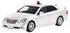 RAI'S 1/43 Scale Toyota Crown (GRS202) 2014 Tokyo Metropolitan Police Department Security Division Guard Vehicle, Silver, Finished Model, H7431403