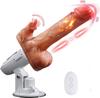 Womens Exclusive Silicone Vibrator Female Masturbators with Telescoping and Vibrating Modes Adult Sex Toys Type 1