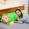 Плюшевая свинья с капустой Игрушка Мультяшное животное Кукла Украшение комнаты Длинная подушка Подарок ребенку