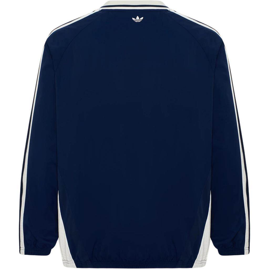 adidas Мужская футболка с длинным рукавом Originals, легкий плетеный пуловер, топ KW5666