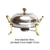 Food Warmer with Lid Kitchenware Anti Scald Shabu Shabu Pot Chafing Pot Soup Pot for Party Picnic Noodles, Egg Travel Restaurant