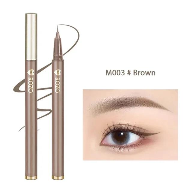 7 Colors Matte Glitter Eyeliner Pencil Waterproof Diamond Champagne Gold Brighten Lying Silkworm Highlighter Eyeliner Eye Makeup