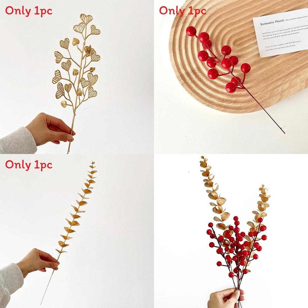 Fortune Bucket Diy Accessories With Plastic Lucky Fruit For Outdoor Decoration