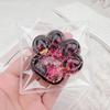 1pc Flashing Cat Paw Mochi Soft TPR Sensory Glittering Squeeze Toy Funny Anxiety Relief Design Stretching Function