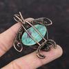 Ruby Fuchsite Pendant Copper Wire Wrapped Gemstone Jewelry Handmade Unique Pendant Tortoise Pendant Copper Wire Wrapped Pendant Gift For Mom