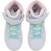 adidas Grand Court Удобные Универсальные Амортизирующие Прочные Полувысокие Тренировочные Кроссовки Детские Тренировочные Кроссовки Белые JR2587
