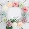 Artificial Chrysanthemum Ball Decor Hydrangea Bouquet Decor Plastic