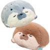 Подушка-тюлень, плюшевая игрушка, кавайная морская жизнь, мягкая игрушка, морская выдра, реалистичная, плюшевая кукла, подушка-симуляция, подарок на день рождения