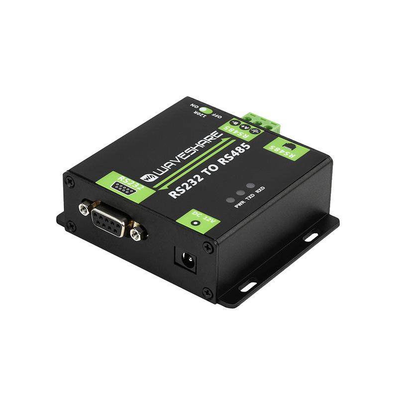 Industrial RS232 to RS485 Electromagnetic Isolation Converter, Bidirectional Serial Port to 485 Module