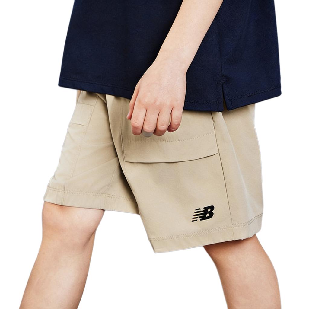 New Balance Детские шорты тонкие 7VG6S133-BEI