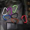 Buckle Hook Aluminum Alloy D-Ring Keychain Outdoor Camping Keyring Carabiner Climbing Snap Clip