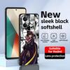 Крутой чехол для телефона с аниме Code Geass для Redmi Note 14 13 12 11 Pro Plus S 5G 14C A3 Мягкая черная крышка для телефона