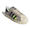 Кроссовки унисекс Face Studios x adidas Superstar 82 Bliss кремовые, основные черные, кремово-белые IG4124