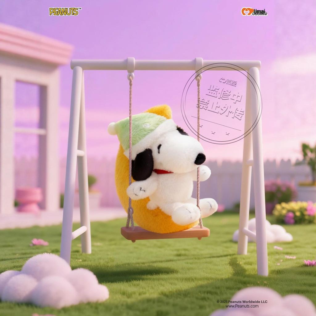 Плюшевый подвеска Snoopy Серия 'Сны' - Милая обнимашка и брелок для рюкзака
