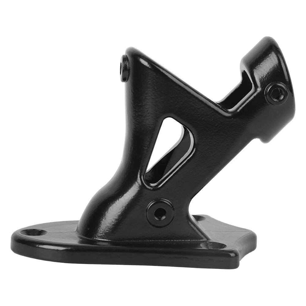 Кронштейн для крепления флагштока из нержавеющей стали, опорное основание, аксессуар для флагов, черный