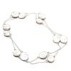 Natural Shiva Eye Gemstone Handmade 925 Sterling Silver Jewelry Necklace 36" y5E98