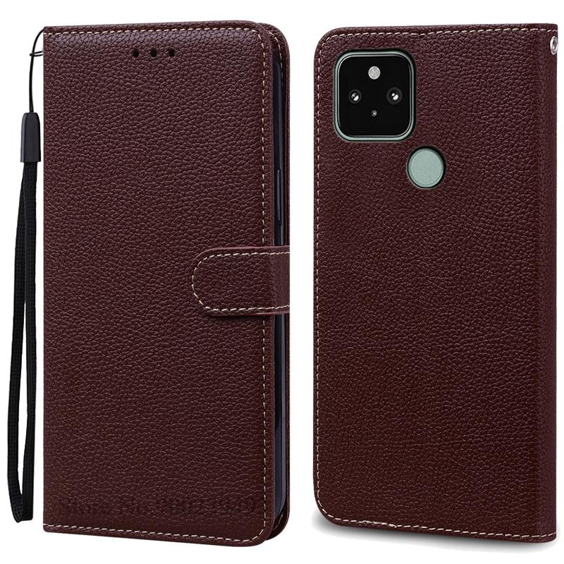 Чехол Pixel 5/Pixel 5A для Google Pixel 5, кожаный чехол-кошелек, чехол для Google Pixel 5A, мягкий силиконовый чехол-кошелек