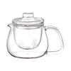 UNITEA Teapot 450ml Glass Dishwasher Safe Heat Resistant Glass Gift Present 8363