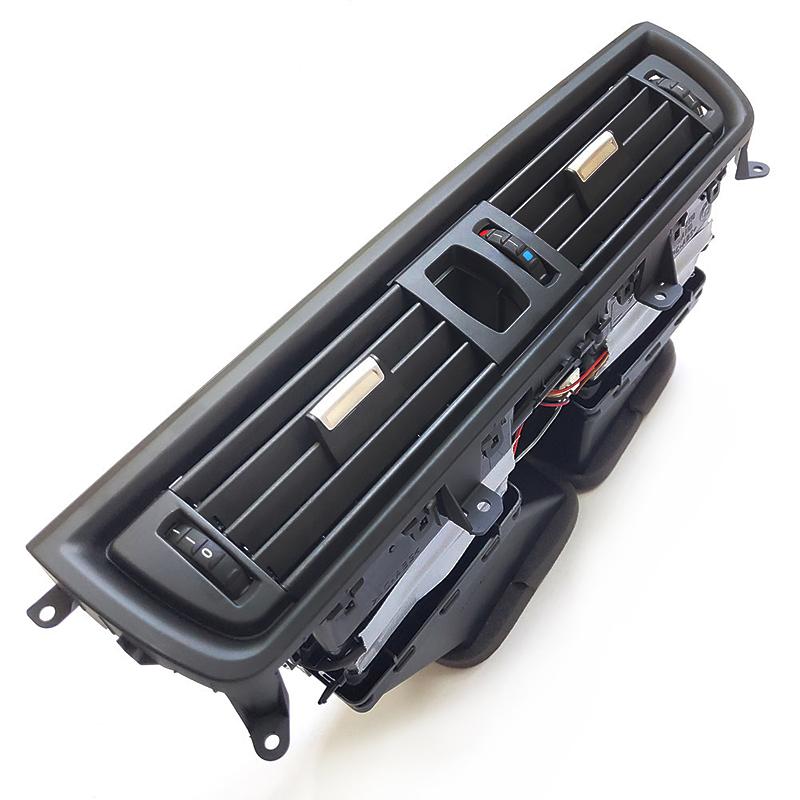 Передняя консоль, кондиционер, хромированное вентиляционное отверстие переменного тока, полная сборка для BMW 5 серии F10 F11 F18 64229166885