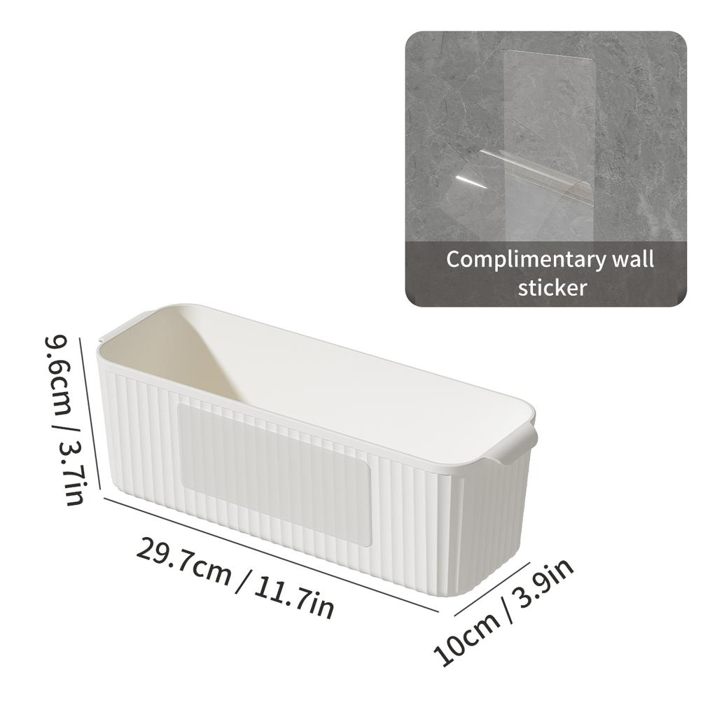 WORTHBUY Многофункциональный шкаф Пластиковый стеллаж для хранения без перфорации Настенный органайзер для хранения на кухне Полка для хранения