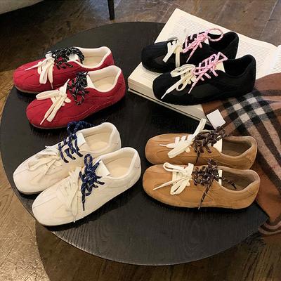 Версия из коровьей кожи~ Натуральная кожа, внутренняя высота, морально-волевые тренировочные туфли, женская спортивная и повседневная обувь на платформе, пара шнурков, Форрест Гамп