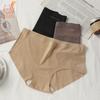 Women's Antibacterial Cotton Crotch Breathable Seamless Underwear Panties Mid-waist Women's Briefs Underpants