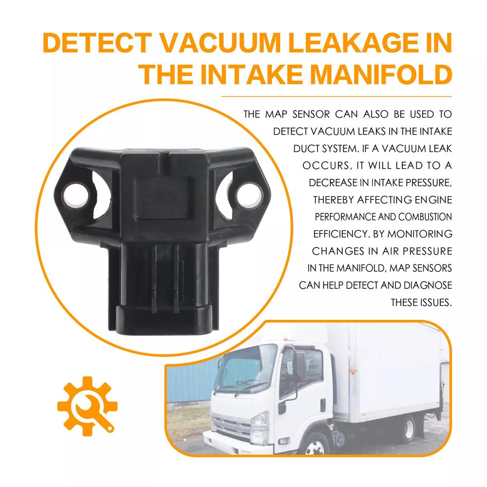 Automotive Manifold Pressure MAP Sensor for Isuzu NPR NPR-HD NRR NQR 4HK1