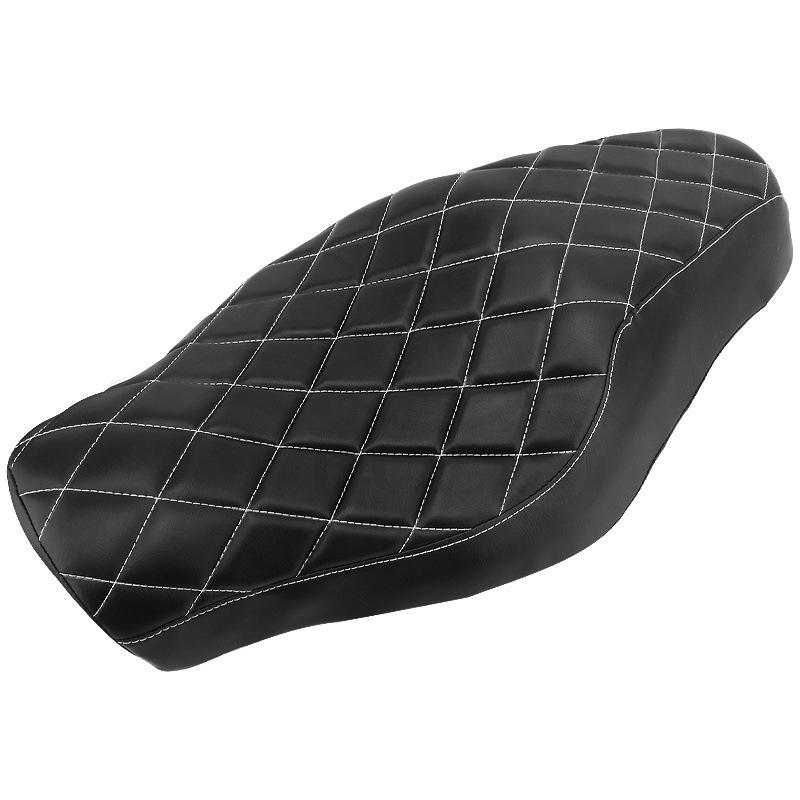 Интегрированная подушка сиденья для водителя и пассажира для Harley 883XL1200 - Двойное сиденье с сумкой