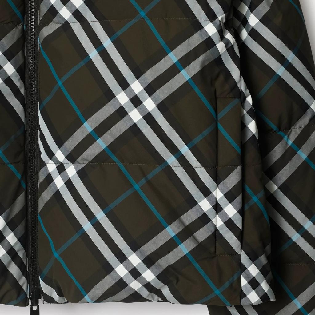 Burberry Двусторонняя клетчатая пуховая куртка 80961311