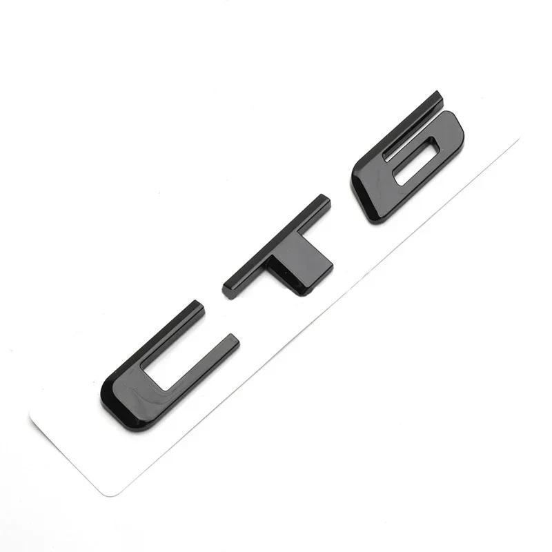 3D ABS Car Body Emblem Sticker Rear Trunk Badge Decal for Cadillac CT4 CT5 CT6 XT4 XT5 XT6 XTS Accessories