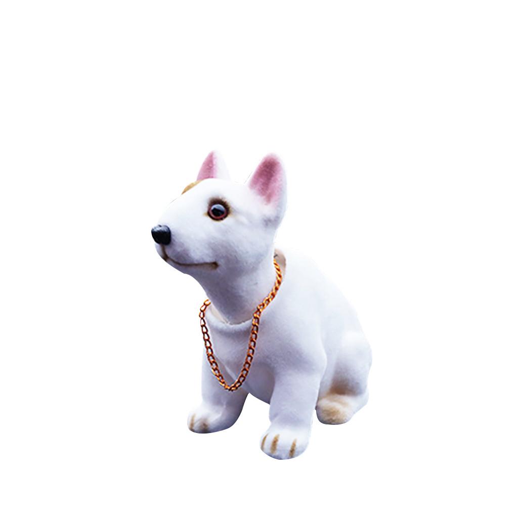 Cute Creative Car Doll Shaking Head Dog Ornaments Car Interior Decorations