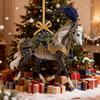 Horse Christmas Ornament Acrylic Horse Ornaments for Christmas Tree Gifts for Women Girls Horse Lovers